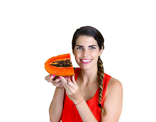 Image showing Delicious Papaya