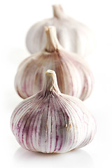 Image showing Garlic on a white background