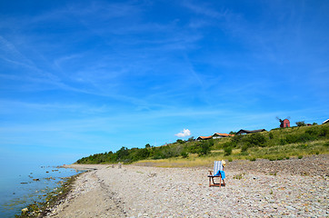 Image showing Summer coastline