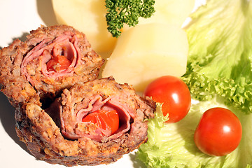 Image showing Beef roulade