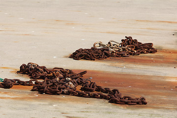 Image showing Rusty Chains