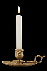 Image showing Brass Candleholder