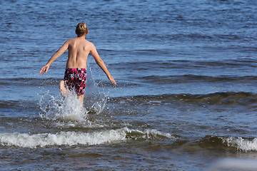 Image showing Breaking the Waves