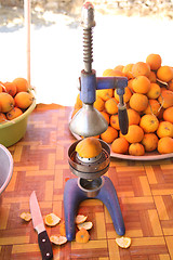 Image showing Orange Press