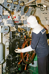 Image showing Submarine captain