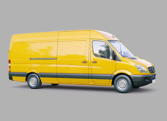 Image showing Commercial van