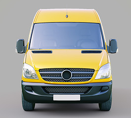 Image showing Commercial van