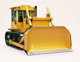 Image showing Heavy crawler bulldozer 