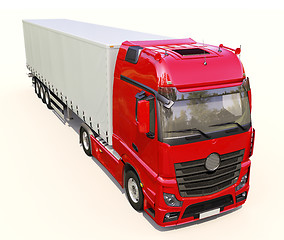 Image showing Semi-trailer truck