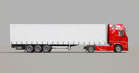 Image showing Semi-trailer truck