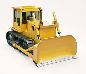 Image showing Heavy crawler bulldozer 