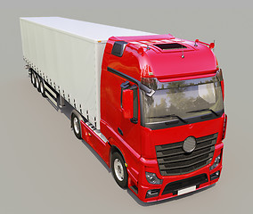 Image showing Semi-trailer truck