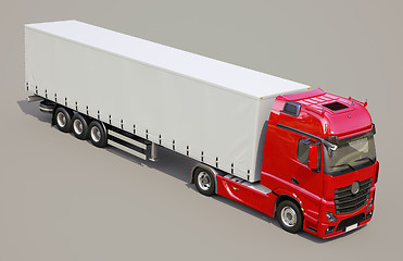 Image showing Semi-trailer truck