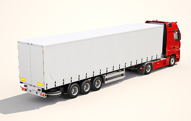 Image showing Semi-trailer truck