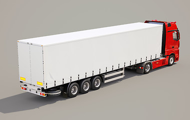 Image showing Semi-trailer truck