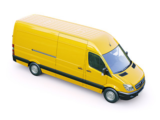 Image showing Commercial van