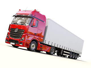 Image showing Semi-trailer truck