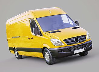 Image showing Commercial van