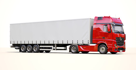 Image showing Semi-trailer truck