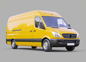 Image showing Commercial van