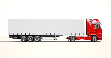 Image showing Semi-trailer truck