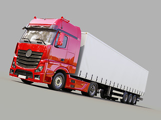 Image showing Semi-trailer truck