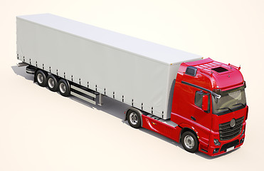 Image showing Semi-trailer truck