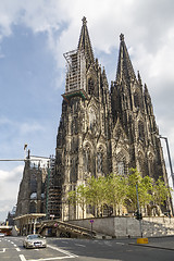 Image showing Cathedral in the city of Cologne 