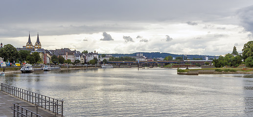 Image showing View over Koblenz 