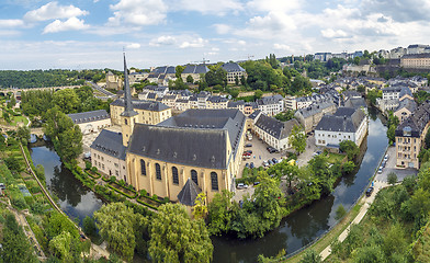 Image showing Abbey de Neumunster in Luxembourg City 