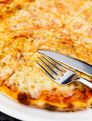 Image showing Cheese pizza