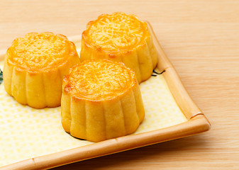 Image showing Chinese mooncake