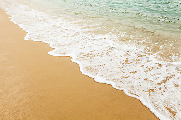 Image showing Beautiful beach