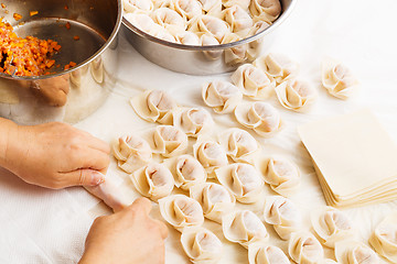 Image showing Homemade dumpling