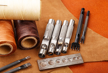 Image showing Craft tool for leather accessories