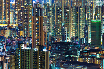 Image showing Apartment building in Hong Kong