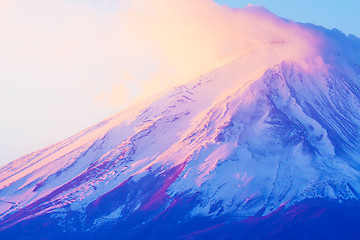 Image showing Mt. Fuji close up