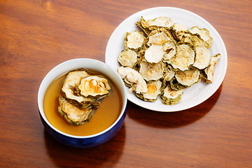 Image showing Dried bitter melon tea