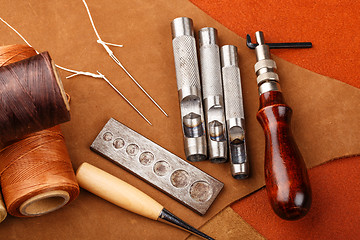 Image showing Craft tool for leather accessories