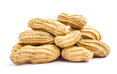 Image showing Peanut isolated on white