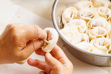 Image showing Homemade dumpling