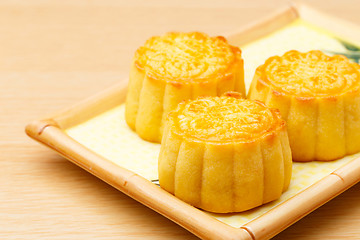 Image showing Chinese traditional mooncake