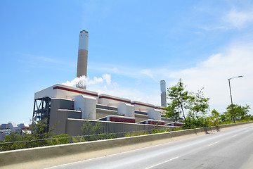 Image showing Industrial power plant