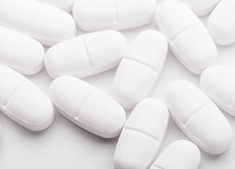 Image showing White pills