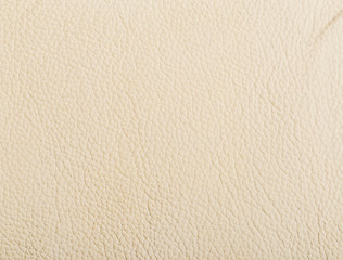 Image showing Vintage leather texture in white color