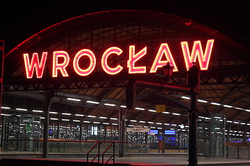 Image showing Welcome in Wroclaw