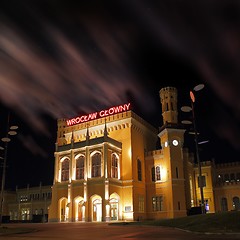 Image showing Wroclaw at night