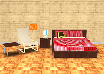 Image showing Modern Bedroom
