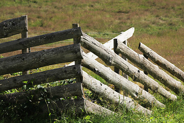 Image showing Old Fence