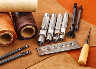 Image showing Craft tool for handmade leather